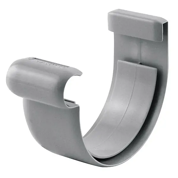 Achat Immédiat Jonction à coller gouttière ronde PVC - dév.160 - Gris FITT