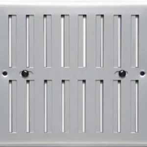 Haute Qualité Grille métallique réglable aluminium anodisé 190 x 168 mm AUTOGYRE