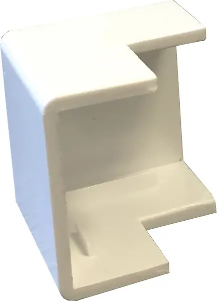 Retour Gratuit Angle extérieur blanc 20x10mm - Lot de 4 ELECTRALINE