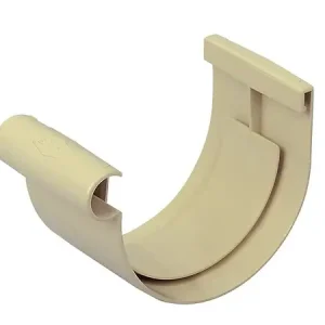 Jonction de profilé gouttière demi-ronde 16 - PVC - Sable WAVIN Meilleure Vente