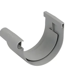 Jonction profilé gouttière demi-ronde 16 - PVC - Gris clair WAVIN Dernier Modèle