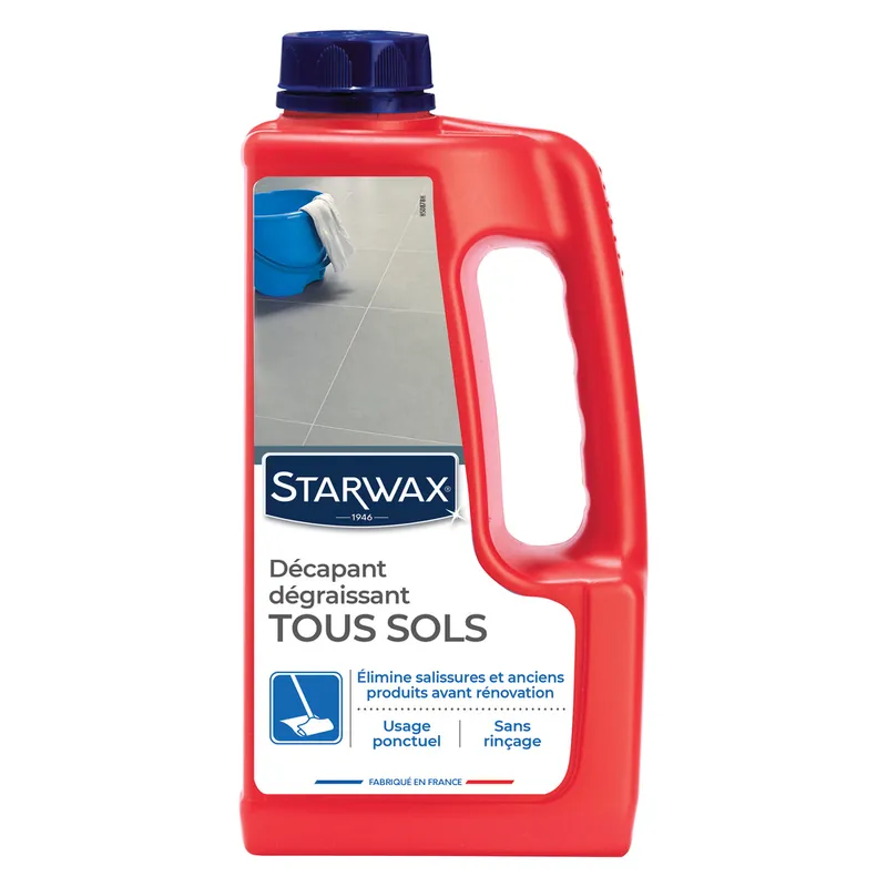 Décapant dégraissant tous sols sans rinçage 1 l STARWAX Bon Marché