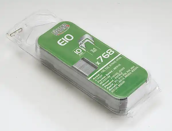Meilleure Vente Agrafes type E galvanisées 10mm x768 FISCHER DAREX