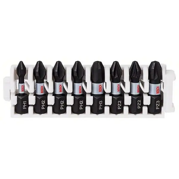 Produit De Marque Packs d’embouts de vissage BOSCH Professional 2608522323 Impact Control (8 pièces)