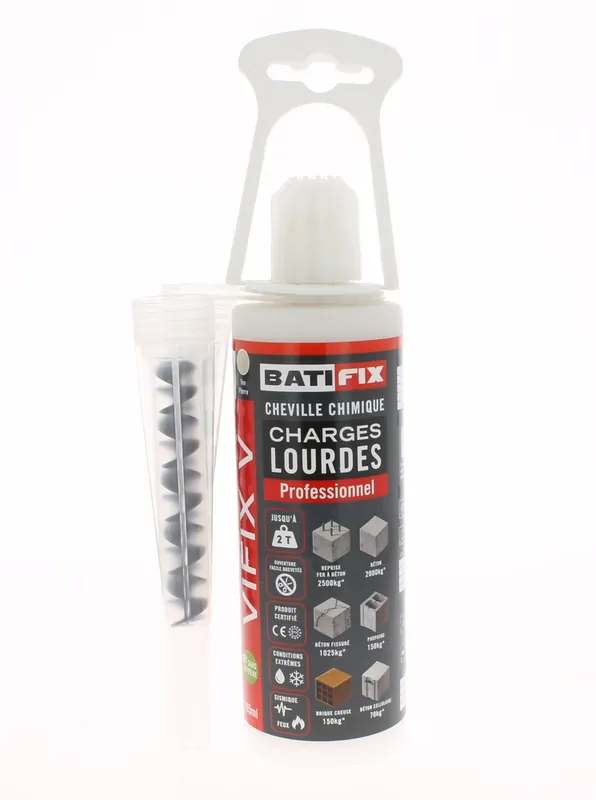 Bon Plan Cheville chimique Vifix V avec poussoir 150 ml BATIFIX