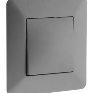 Petit Prix Interrupteur va-et-vient - Artezo - Titanium - 10A ZENITECH