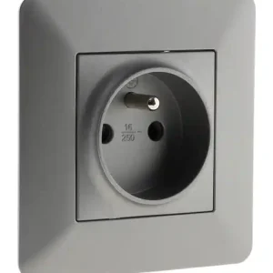 Prise électrique Artezo - Titanium - 16A ZENITECH Offre Exclusive