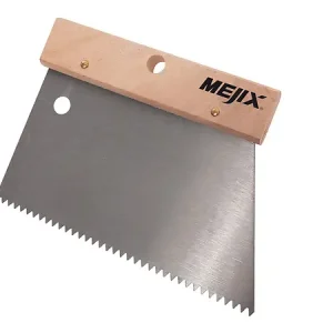 Achetez Aujourd'hui Peigne à colle - Manche bois - Denture V 5mm MEJIX