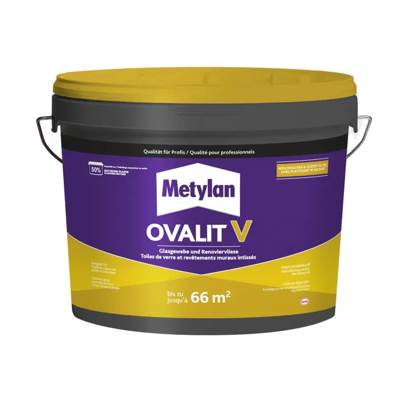 Dernière Chance Colle pour toile de verre OVALIT V 10 kg METYLAN