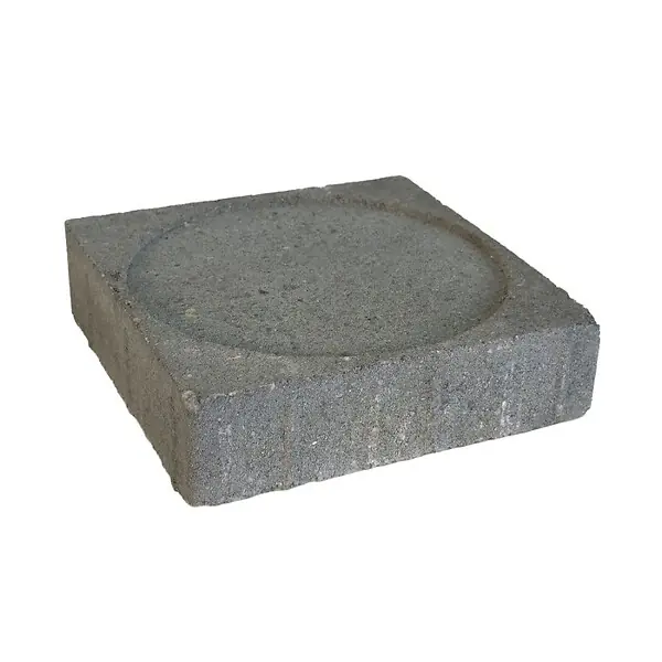 Dalle stabilisatrice pour plot - Béton - 24 x 24 x 6 cm VERINDAL+ Acheter En Ligne