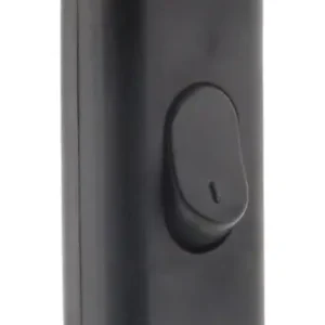 Interrupteur unipolaire - Plastique - Noir - 2A ZENITECH Commande En Gros