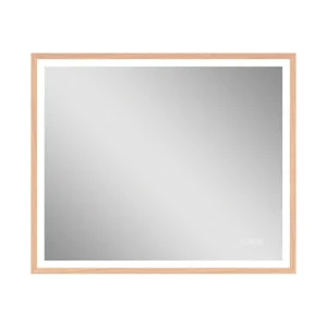 Miroir en bois lumineux 75 X 90 cm Swann Wood MP GLASS Nouveauté