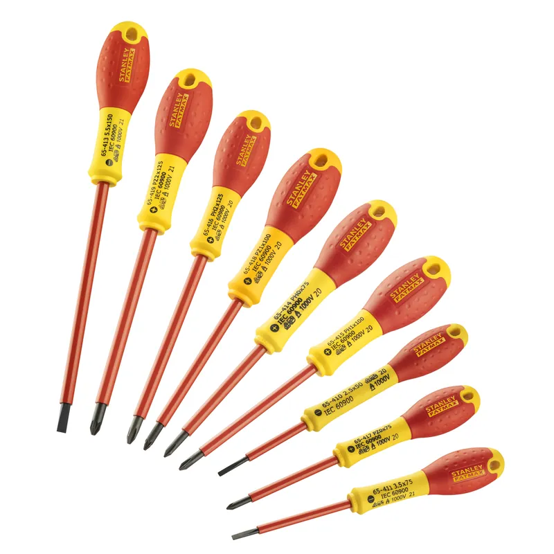 Tournevis isolés 1000V par 10 - STANLEY Top Vente