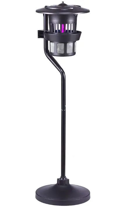 Piège à moustique d‘extérieur sur pied jusqu‘ à 1000m² Tiger Trap Pro avec recharge 1 mois MASTER TRAP Offre Limitée