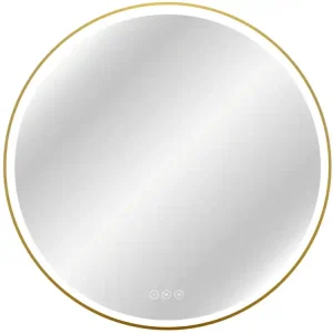 Miroir rond lumineux D.90 cm Solar MP GLASS Réduction