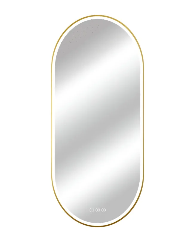 Miroir lumineux 90 X 40 cm Oblong MP GLASS Satisfait Ou Remboursé