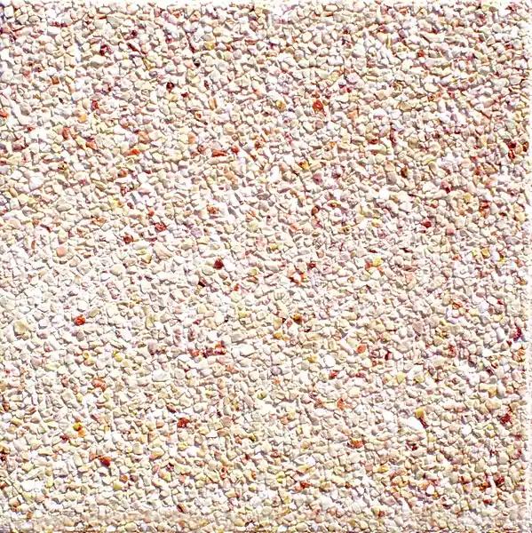 Prix Réduit Dalle gravillon C9 - Rose orange et blanc - 40x40x3,7cm NEXTERIA