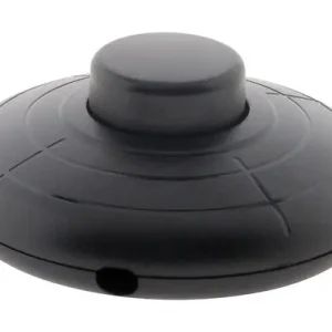 Interrupteur à pied pour luminaire - Plastique - Noir ZENITECH Usine Directe