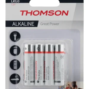 Commander Maintenant Lot de 8 piles alcalines AAA ou LR03 - THOMSON