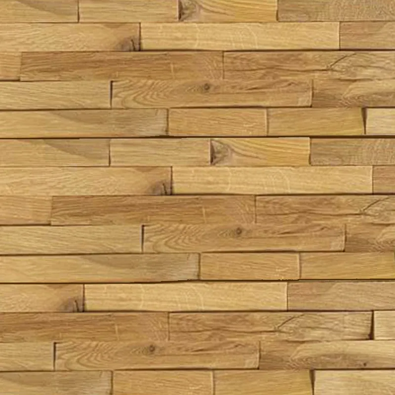 Pas Cher Lot de 10 paquettes de parement interlock white oak natural - 20 x 150 x 610 mm - AJ TIMBER