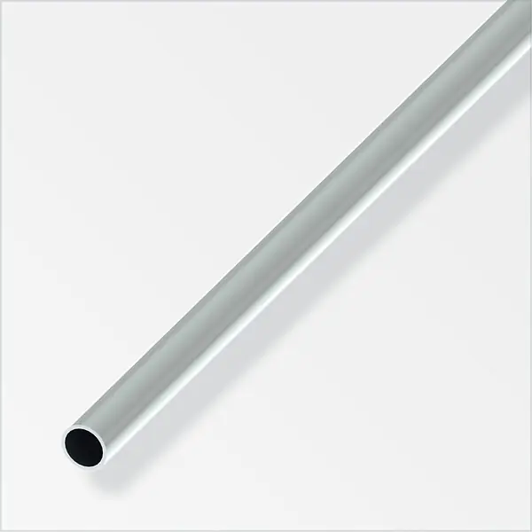 Offre Du Jour Tube rond 8mm aluminium brillant 1m ALFER