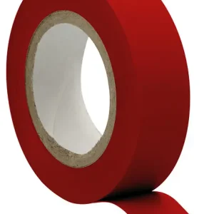 Klauke Ruban Isolant PVC usage courant Rouge HELLERMANNTYTON Expédié Aujourd'hui