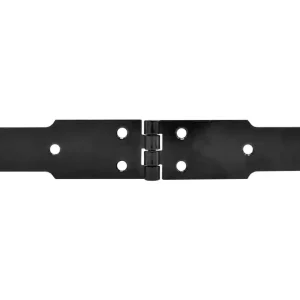 Acheter En Ligne Charnière à congé acier époxy noir 200 x 30 mm CIME