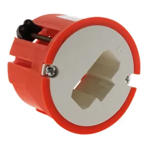 Soldes Boîte DCL applique placo - Rouge - Diam.54 mm ZENITECH