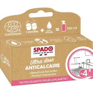 Petit Prix Étui de 4 pastilles ultra dose anticalcaire SPADO