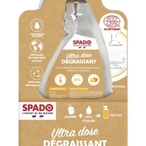 Top Vente KIT pulvérisateur + recharge dégraissant SPADO