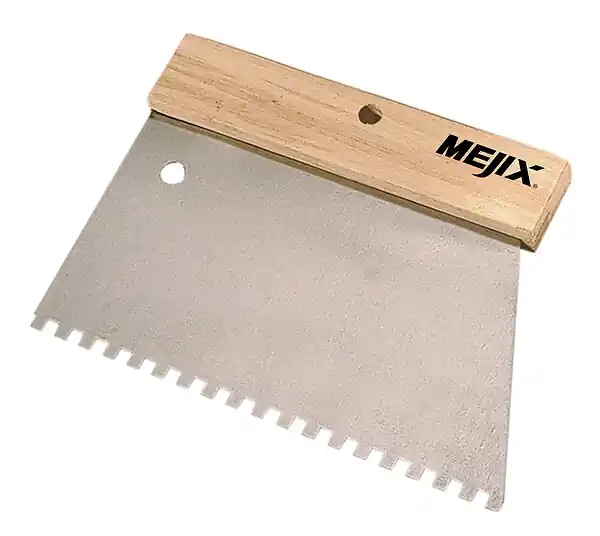 Peigne à colle bois - denture 5mm U MEJIX Solde
