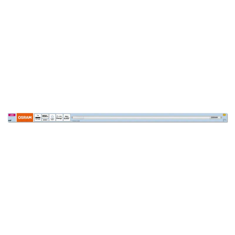 TUBE T5 LED blanc neutre 51.7CM 7W 850 lumens OSRAM Livraison Express