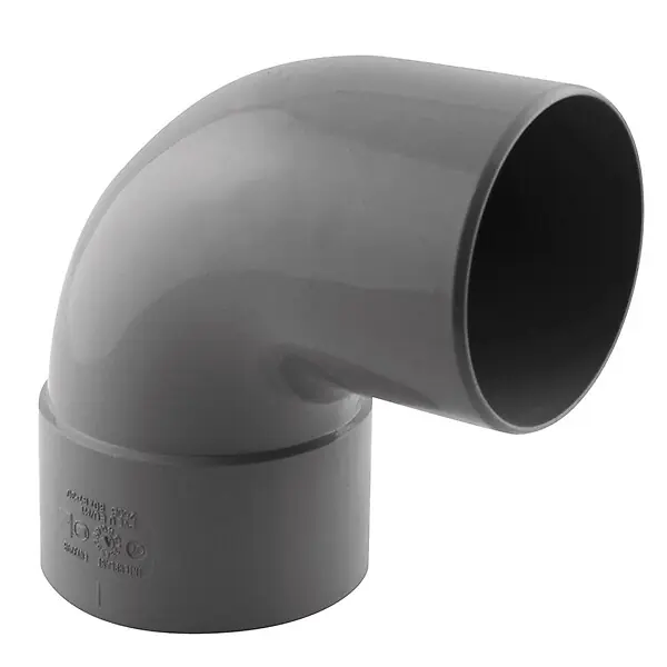 Coude PVC évacuation 87 mâle/femelle - D.80 FITT Nouveauté