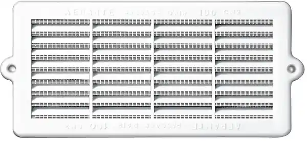 Grille d‘aération encastrable - Plastique anti-UV - 100cm² AUTOGYRE Dernière Chance