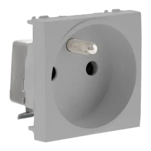 Prise 2P+T à bornes automatiques - Silver - 16A SIMPLEA Petit Prix