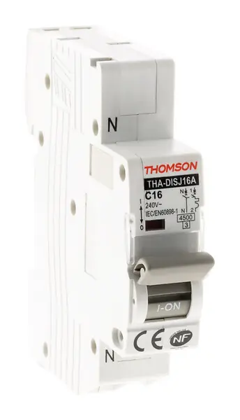 Nouveauté Disjoncteurs à connexions automatiques PH+N - 16A NF - Thomson