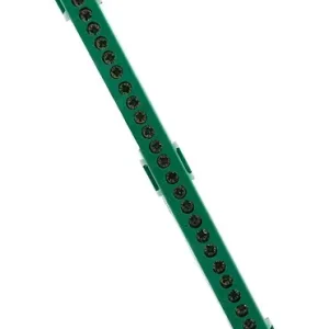 Seulement Aujourd'hui Bornier de terre 28 connexions - Vert - Thomson