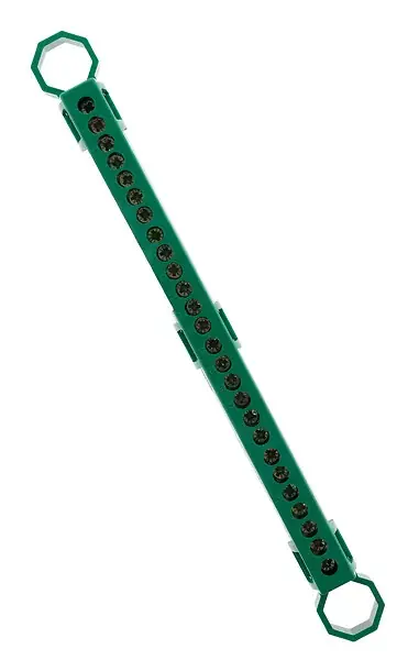 Seulement Aujourd'hui Bornier de terre 28 connexions - Vert - Thomson