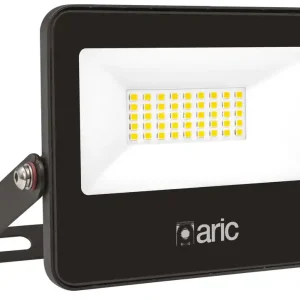 Offre Exclusive Projecteur extérieur LED Wink 2 noir IP65 3000 lumens blanc chaud - ARIC