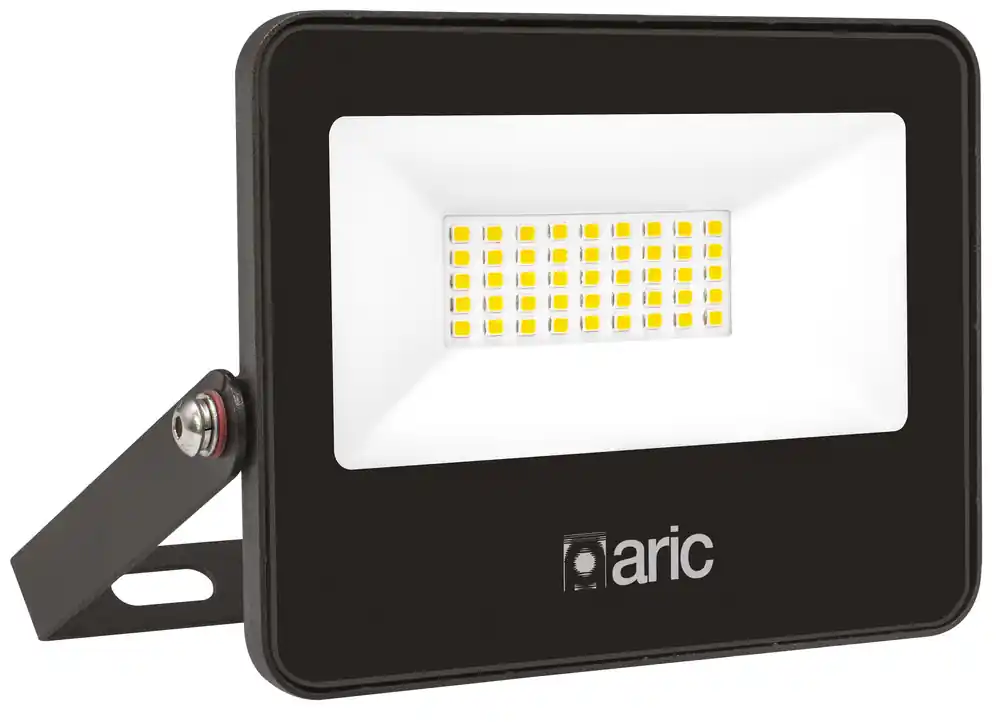 Offre Exclusive Projecteur extérieur LED Wink 2 noir IP65 3000 lumens blanc chaud - ARIC