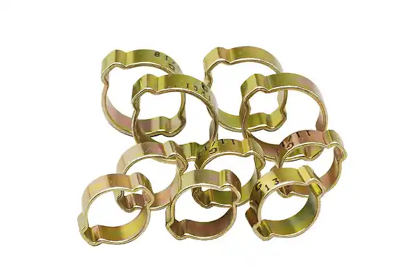 Usine Directe Colliers à oreilles - Acier - 10 pièces - 13 et 17mm PRODIF