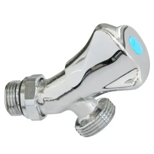 Robinet de machine à laver auto-étanche orientable mâle 15 x 21 (1/2) - mâle 20 x 27 (3/4) SOMATHERM Promotion