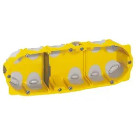 Top Vente Boîte d‘encastrement étanche 3 postes 67x40mm IP40 pour Matériaux creux - Ecobatibox energy LEGRAND
