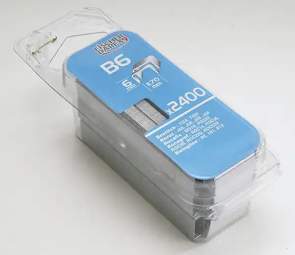 Vente Flash Agrafes type B 8mm - Acier galvanisé - x1800 FISCHER DAREX