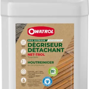 Quantité Limitée Dégriseur Biosourcé NET TROL 5L OWATROL