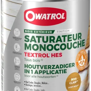 Saturateur TEXTROL HES Bois clair 1L OWATROL Prix Bas