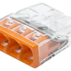 Mini bornes 3 entrées - Série 2273 - 0,5 à 2,5 mm² WAGO Top Vente