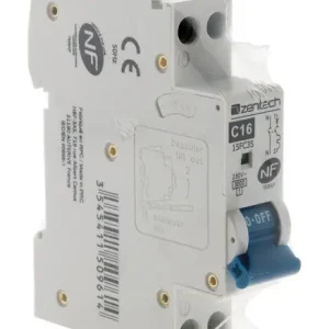 Nouvel Arrivage Disjoncteur modulaire phase sans neutre - 16A ZENITECH