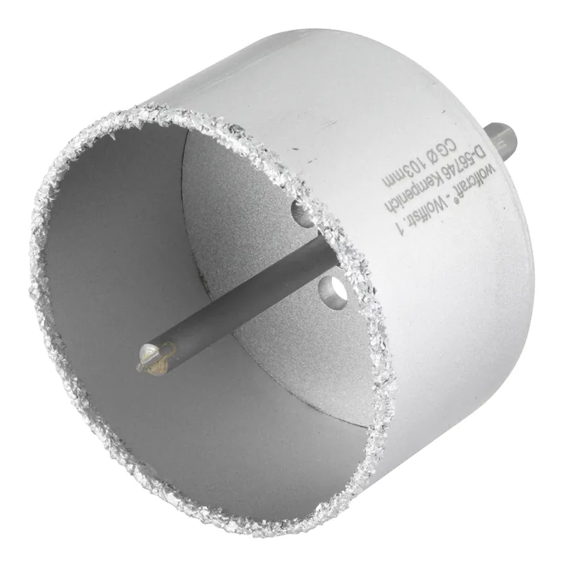 Scie trépan au carbure pour maçonnerie diamètre 103 mm WOLFCRAFT Promotion Saisonnière