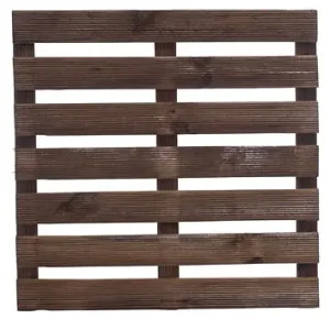 Dalle terrasse pin sylvestre - Marron - L.50xl.50xEp.28cm CERLAND Seulement Aujourd'hui